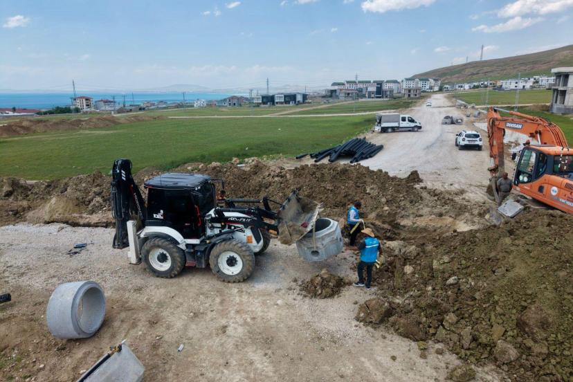 VASKİ’DEN ELMALIK MAHALLESİ’NE GÜÇLÜ ALTYAPI YATIRIMI