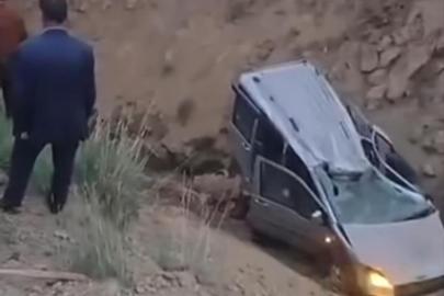Başkale'de araç şarampole yuvarlandı: 1 ölü