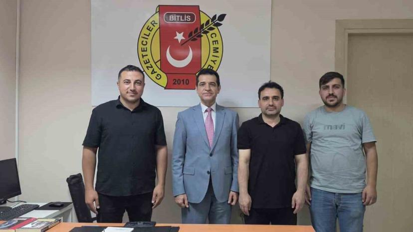 BİK'ten Bitlis Gazeteciler Cemiyeti'ne Ziyaret