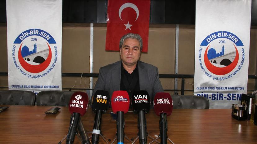 Din-Bir-Sen Van Şubesinden Çağrı! Camilere Sahip Çıkalım Gençlere ve Çocuklara Camileri Sevdirelim