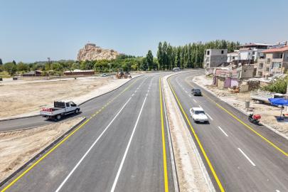 HATUNİYE-KALE KAVŞAĞI BAĞLANTI YOLU TAMAMLANDI