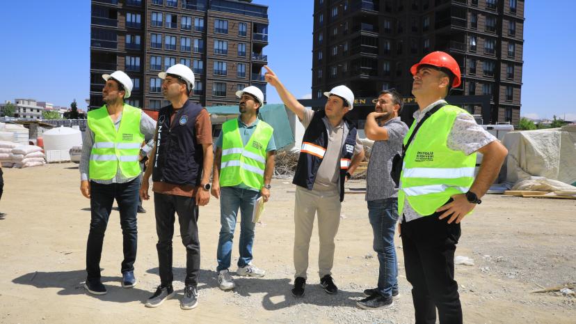 İpekyolu Belediyesi’nden İnşaatlarda İş Sağlığı ve Güvenliği Denetimi