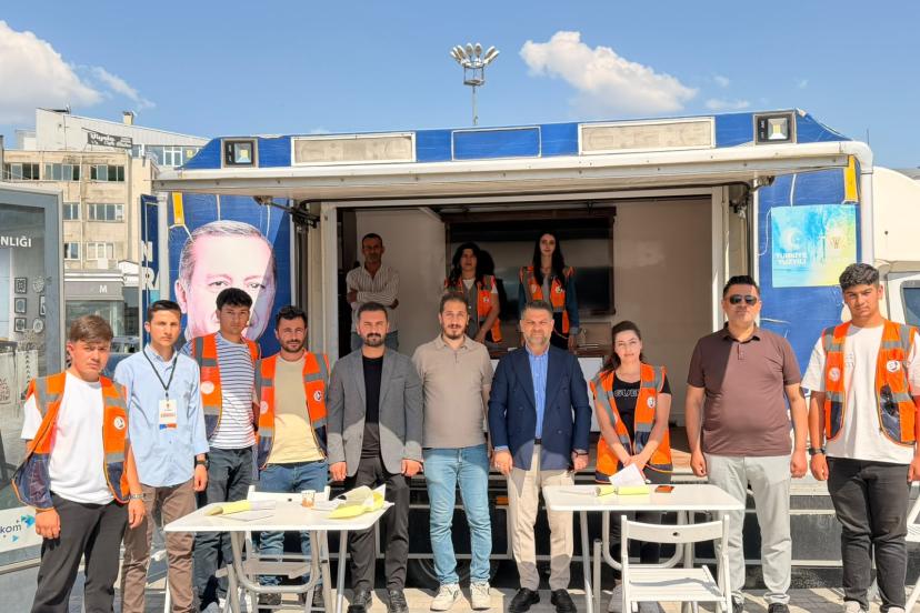 İpekyolu Gençlik Kolları Üye kayıt  Standına Yoğun İlgi