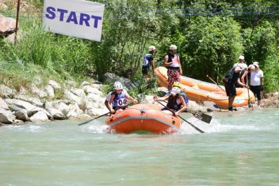 Türkiye Rafting Şampiyonası 3. ayak yarışları Van'da başladı