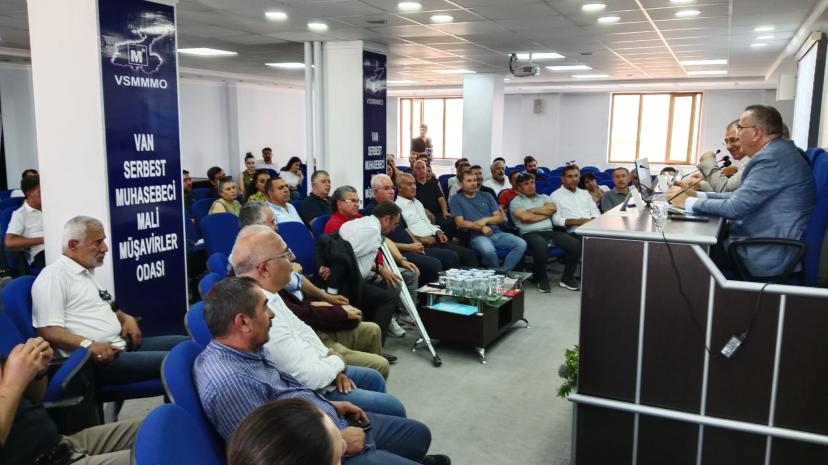 Van SMMMO’da eğitim semineri