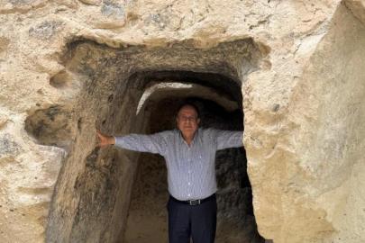 Van TSO Başkan Adayı Kandaşoğlu peri bacalarını ziyaret etti