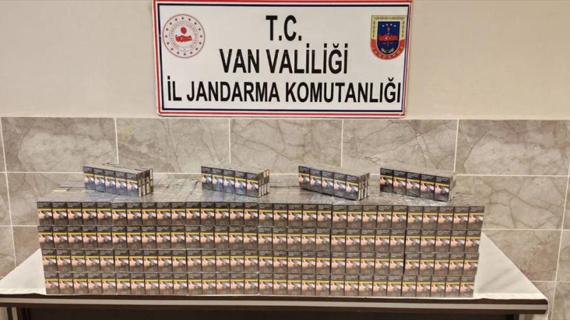 Van'da 42 Bin Kaçak Sigara Ele Ge geçirildi