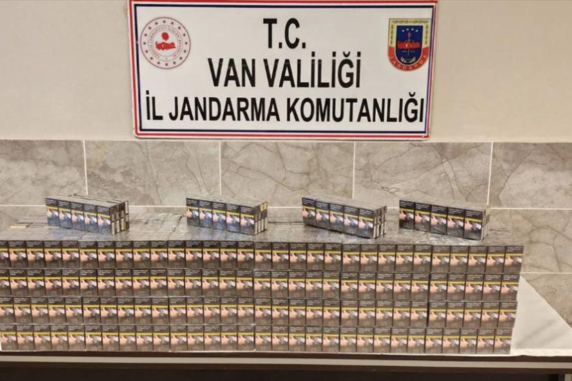Van'da 42 Bin Kaçak Sigara Ele Ge geçirildi