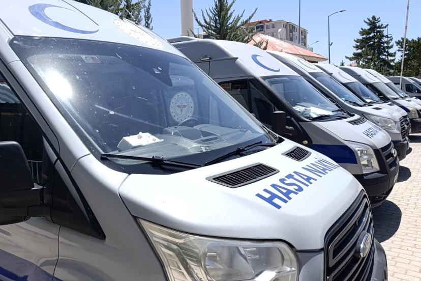 Van'da hasta nakil filosu yenilendi