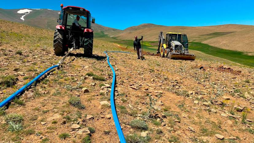 VASKİ'DEN GÜRPINAR TUTMAÇ MAHALLESİ'NE İÇME SUYU YATIRIMI