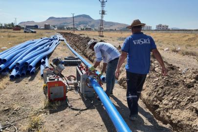 BOSTANİÇİ MAHALLESİ'NDE 500 HANENİN İÇME SUYU SORUNU ÇÖZÜLDÜ