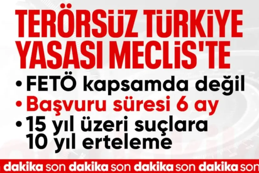 Çerçeve yasa artık Meclis'te: İşte 12 maddelik kanun teklifi