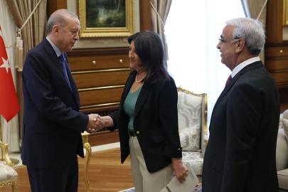 Cumhurbaşkanı Erdoğan ile DEM Parti İmralı heyeti arasındaki görüşme sona erdi