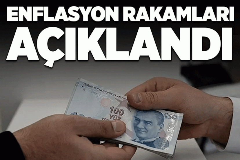Enflasyon rakamları belli oldu