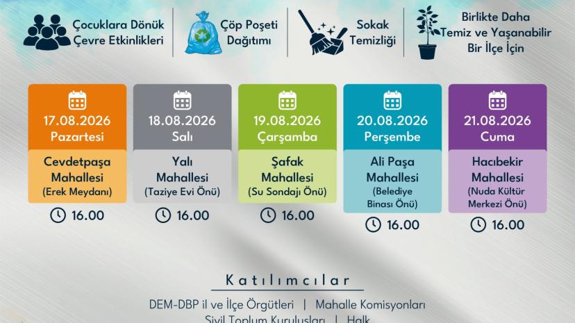 İpekyolu Belediyesinden temizlik seferberliği
