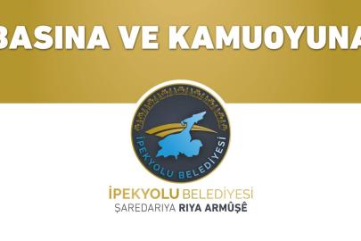 İpekyolu Belediyesinden yeşil alan açıklaması
