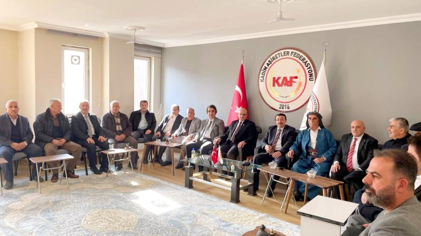 KADİM AŞİRETLER FEDERASYONU ÇERÇEVE YASASINA DESTEK