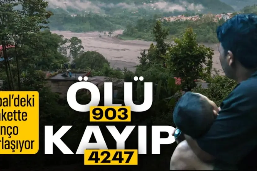Nepal'de sel felaketinde ölenlerin sayısı 903'e yükseldi