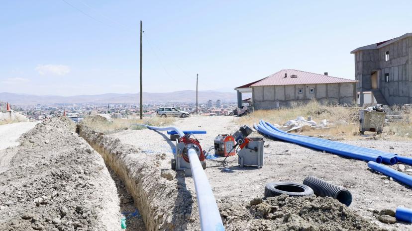 SEYRANTEPE MAHALLESİ’NDE 40 HANENİN İÇME SUYU SORUNU ÇÖZÜLDÜ