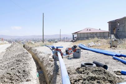SEYRANTEPE MAHALLESİ’NDE 40 HANENİN İÇME SUYU SORUNU ÇÖZÜLDÜ