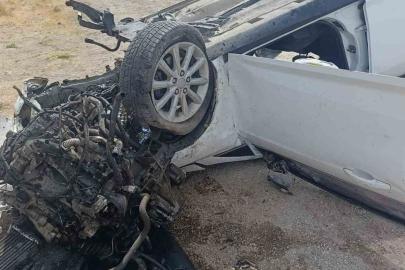 Van-Erciş Kara Yolunda Trafik Kazası