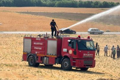 VAN İTFAİYESİ TEMMUZ AYINDA 639 OLAYA MÜDAHALE ETTİ
