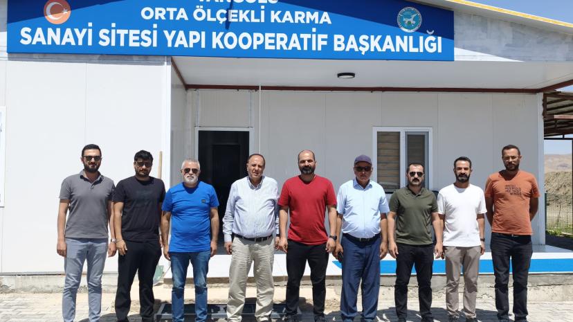VAN TSO başkan adayı Kandaşoğlu'ndan sanayi sitesine ziyaret