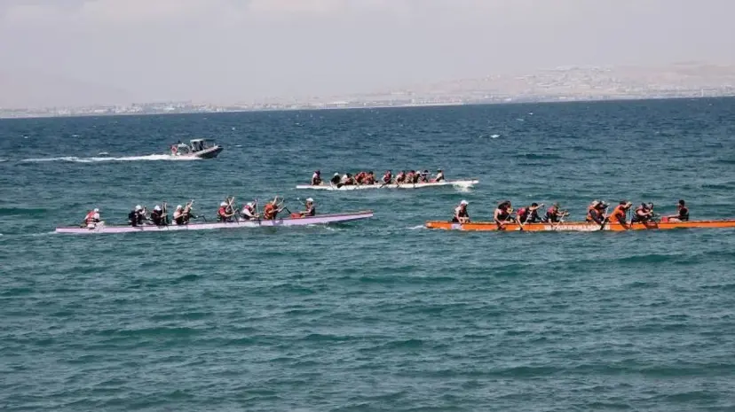 Van'da düzenlenen 12. Su Sporları Festivali sona erdi