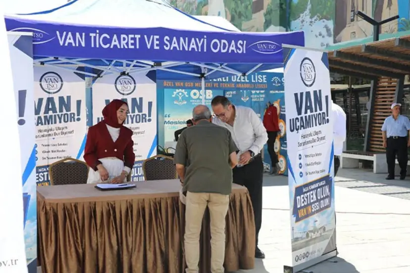 Van’da imza kampanyası başlatıldı