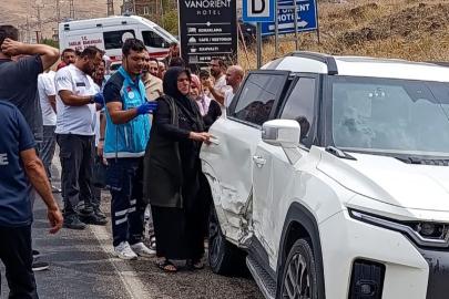 Van'da Trafik Kazası: 1 Yaralı