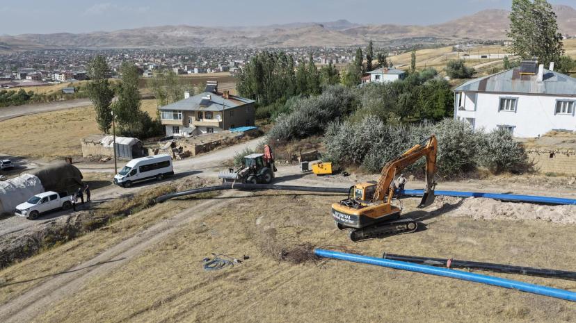 7 mahallede 20 bin hanenin içme suyu sorunu çözüme kavuştu