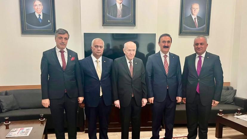Başkan Süer'den Bahçeli'ye teşekkür ziyareti