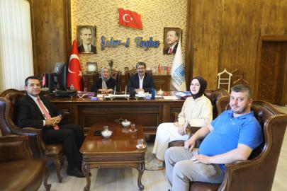 BİK Heyetinden Tuşba Belediyesi’ne Ziyaret