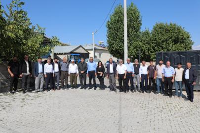 Eşbaşkanlar Tuşba’nın köylerini gezdi, yapılan çalışmaları değerlendirdi