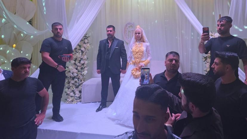 Kara Haydar ve Çağla Öz'den görkemli düğün töreni