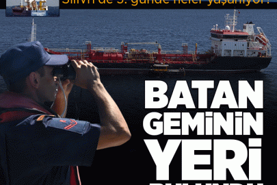 Silivri’deki Batan geminin yeri tespit edildi