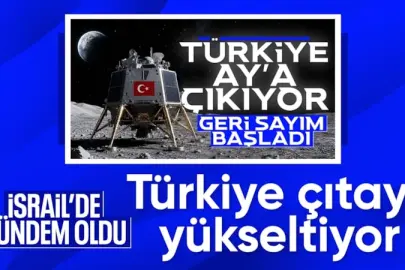 Türkiye'nin Ay hedefi İsrail'de gündem oldu