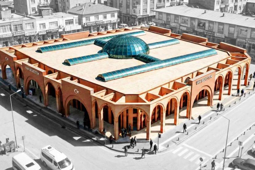 VAN BÜYÜKŞEHİR BELEDİYESİNDEN KENT MERKEZİNE YENİ BEDESTEN ÇARŞISI