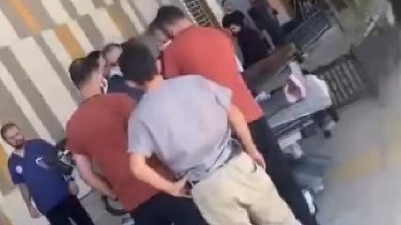 Van Eğitim ve Araştırma Hastanesinde korkutan duman