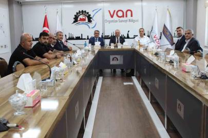 Van OSB Başkanı Aslan, sanayiye destek istedi