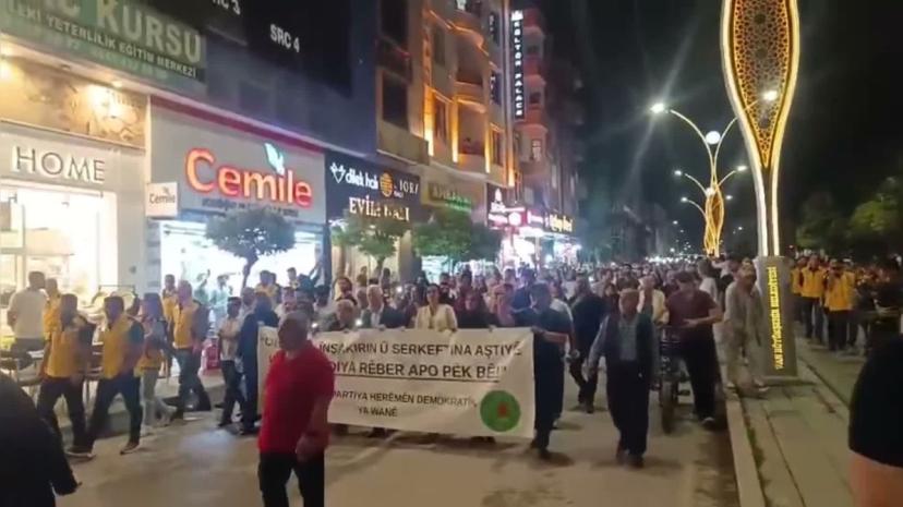 Van'da 1 eylül Dünya barış günü yürüyüşü