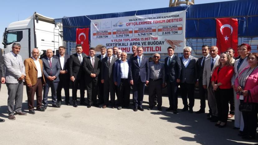 Van'da çiftçilere 4 yılda 750 milyon liralık tohum desteği
