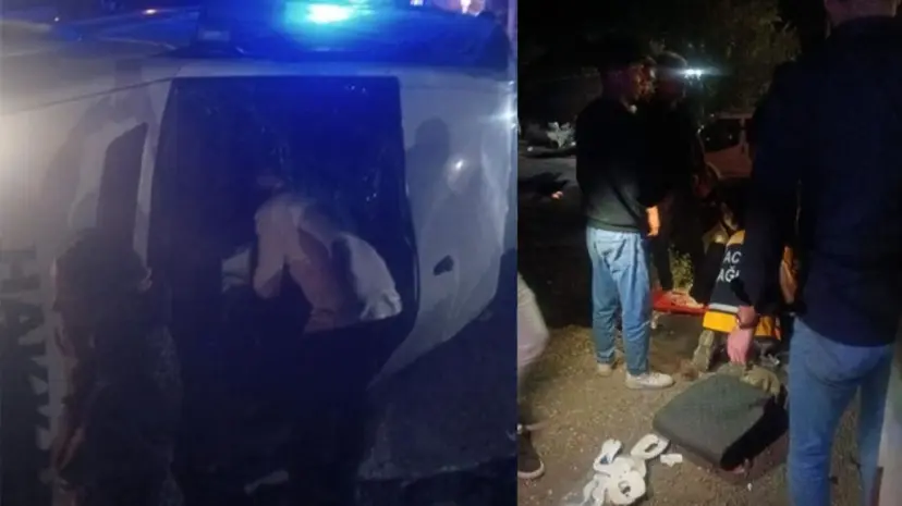 Van’da yolcu minibüsü devrildi: Çok sayıda yaralı var