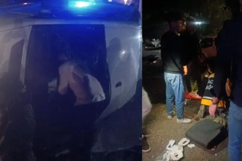 Van’da yolcu minibüsü devrildi: Çok sayıda yaralı var