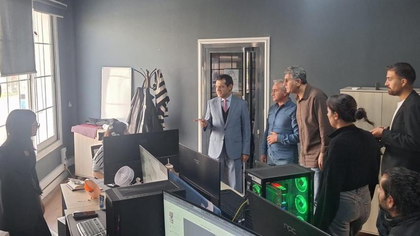 BİK VAN BÖLGE MÜDÜRÜ KENAN TOKGÖZ’DEN VAN TV’YE ZİYARET...