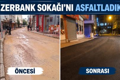 İpekyolu Belediyesi Zerbank Sokak’ı asfaltlayarak Halkın Hizmetine Sundu