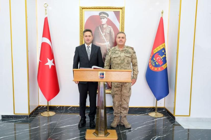 Kaymakam Çelik'ten Tuğgeneral Avkıran'a ziyaret