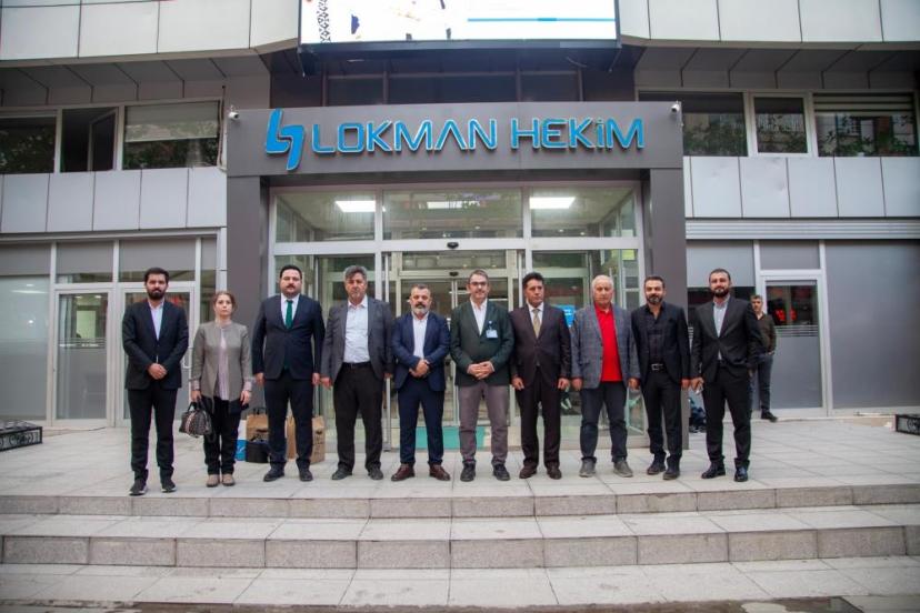 Kuzey Irak heyetinden Lokman Hekim Van Hastanesine ziyaret