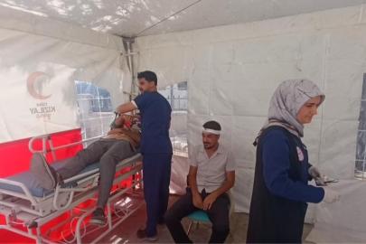 Muradiye’de gerçeği aratmayan tatbikat