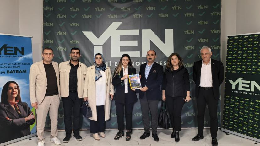 Şırnak Esnaf ve Sanatkârlar Odası’ndan İrem Bayram’a Ziyaret